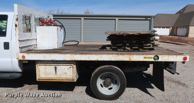 image for item IY9116 2008 Ford F450 Super Duty XL  flatbed truck