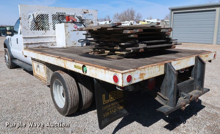 image for item IY9116 2008 Ford F450 Super Duty XL  flatbed truck