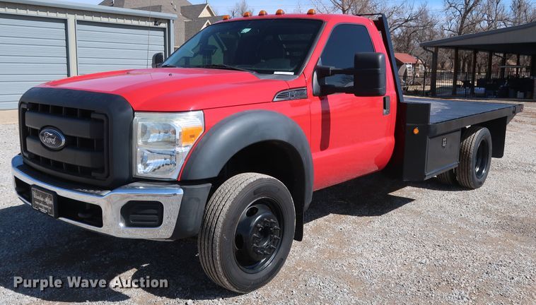 image for item IY9117 2012 Ford F450 Super Duty  flatbed truck