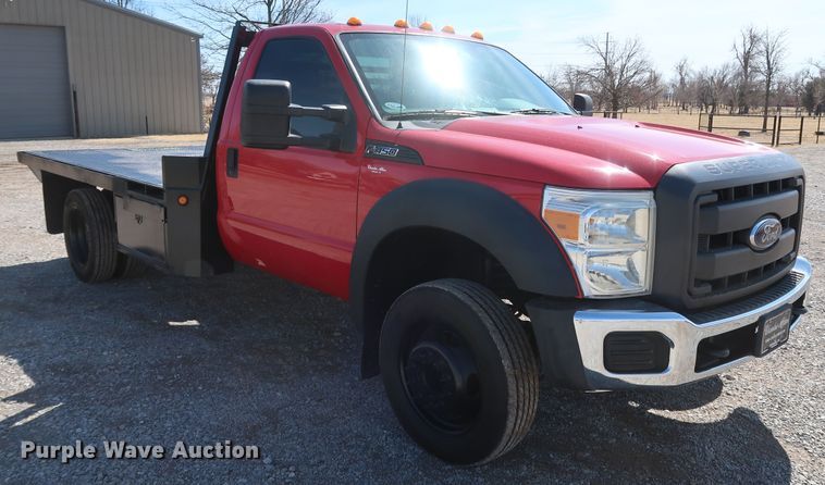 image for item IY9117 2012 Ford F450 Super Duty  flatbed truck