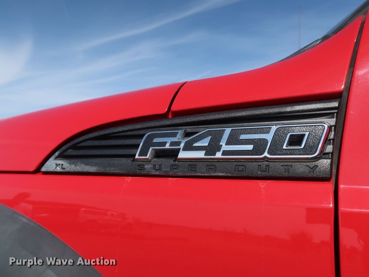 image for item IY9117 2012 Ford F450 Super Duty  flatbed truck