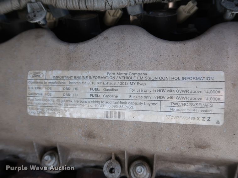 image for item IY9119 2013 Ford F59  refrigerated delivery truck