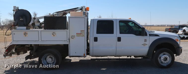 image for item IY9147 2012 Ford F550 Super Duty XL  Crew Cab utility / service truck