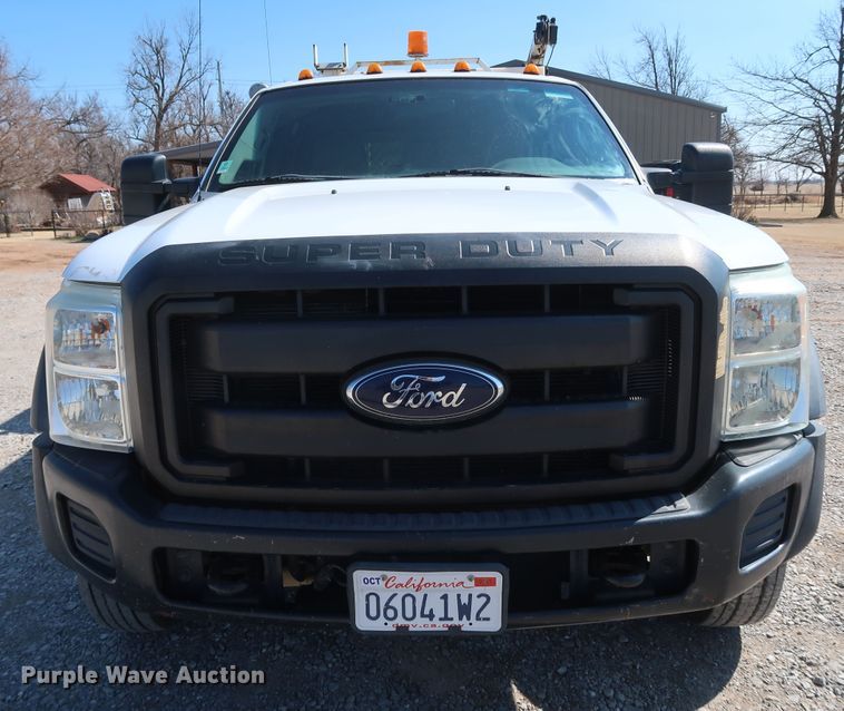 image for item IY9147 2012 Ford F550 Super Duty XL  Crew Cab utility / service truck