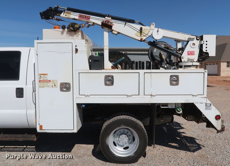 image for item IY9147 2012 Ford F550 Super Duty XL  Crew Cab utility / service truck