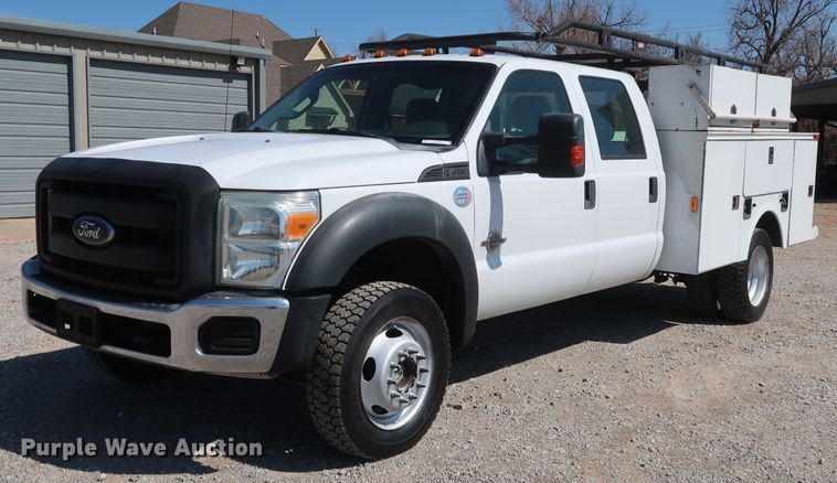 image for item IY9148 2012 Ford F450 Super Duty XL  Crew Cab utility / service truck