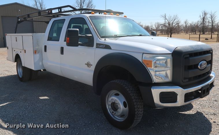 image for item IY9148 2012 Ford F450 Super Duty XL  Crew Cab utility / service truck