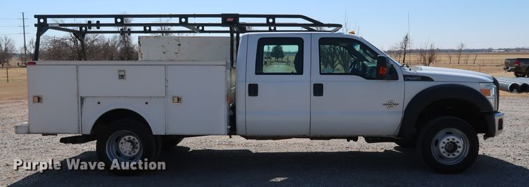 image for item IY9148 2012 Ford F450 Super Duty XL  Crew Cab utility / service truck