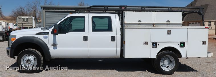 image for item IY9148 2012 Ford F450 Super Duty XL  Crew Cab utility / service truck