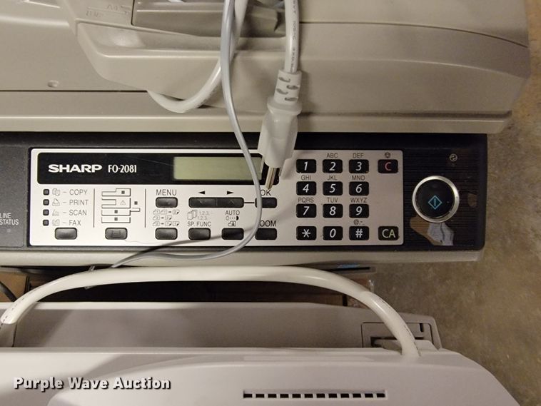 image for item JE9862 (4) Sharp printers