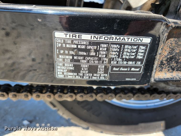 image for item JG9188 1998 Honda Shadow Ace 750  motorcycle