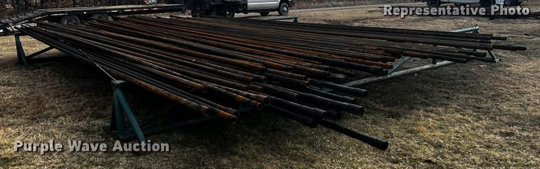 image for item JH9334 (33) joints of 2 3/8" diameter oilfield pipes