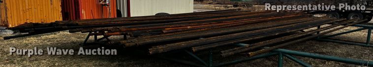 image for item JH9334 (33) joints of 2 3/8" diameter oilfield pipes