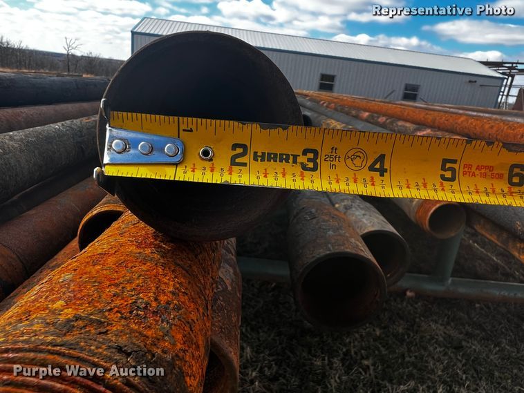 image for item JH9334 (33) joints of 2 3/8" diameter oilfield pipes