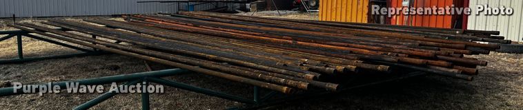 image for item JH9335 (33) joints of 2 3/8" diameter oilfield pipes