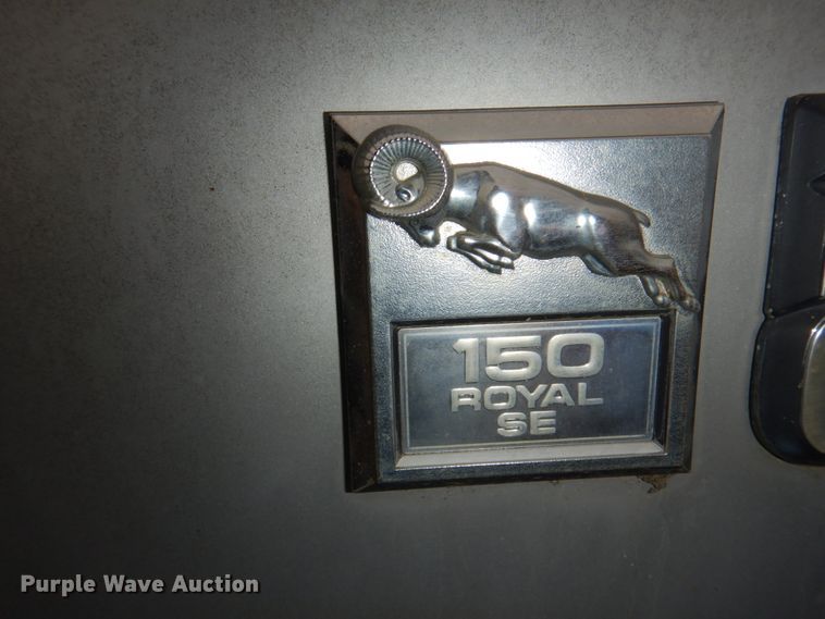 image for item JJ9226 1984 Dodge Ram Charger  SUV