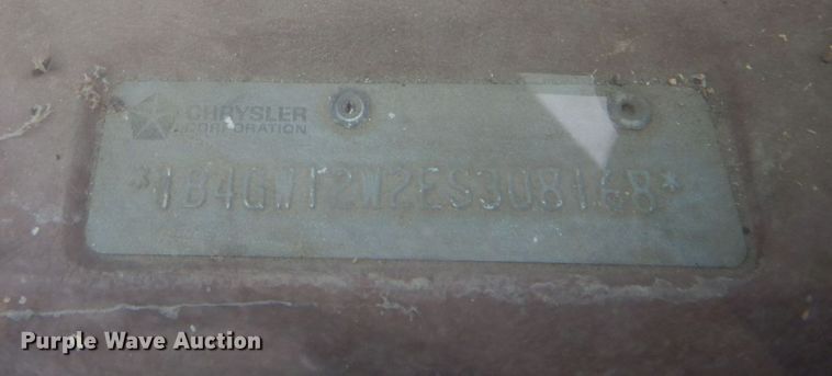 image for item JJ9226 1984 Dodge Ram Charger  SUV