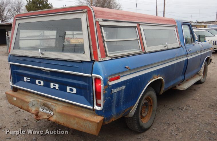 image for item JJ9229 1978 Ford F100  pickup truck