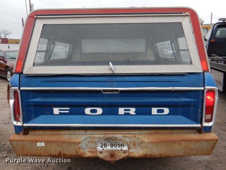 image for item JJ9229 1978 Ford F100  pickup truck