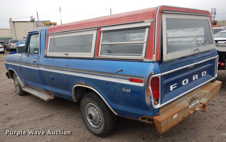 image for item JJ9229 1978 Ford F100  pickup truck