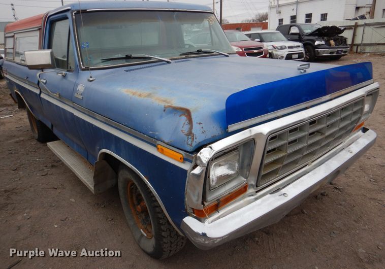 image for item JJ9229 1978 Ford F100  pickup truck