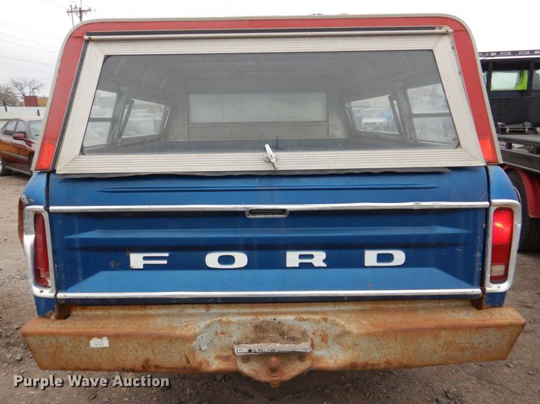 image for item JJ9229 1978 Ford F100  pickup truck