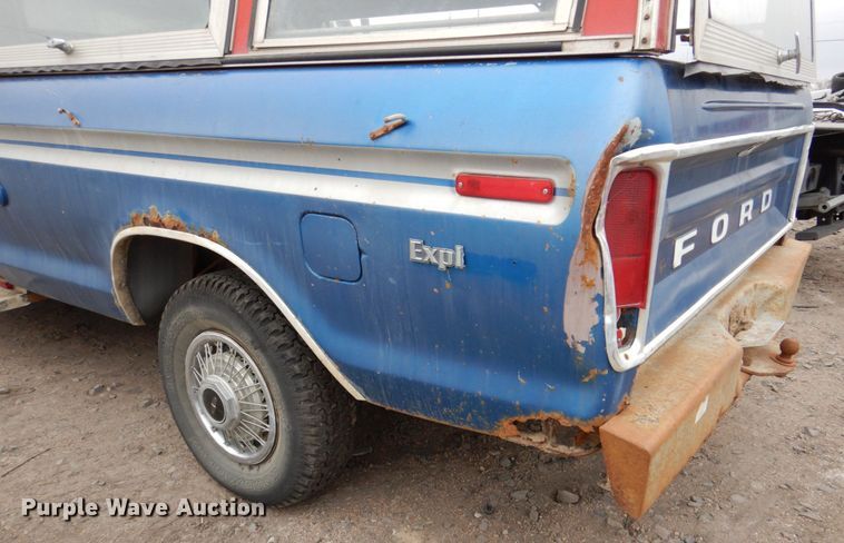 image for item JJ9229 1978 Ford F100  pickup truck