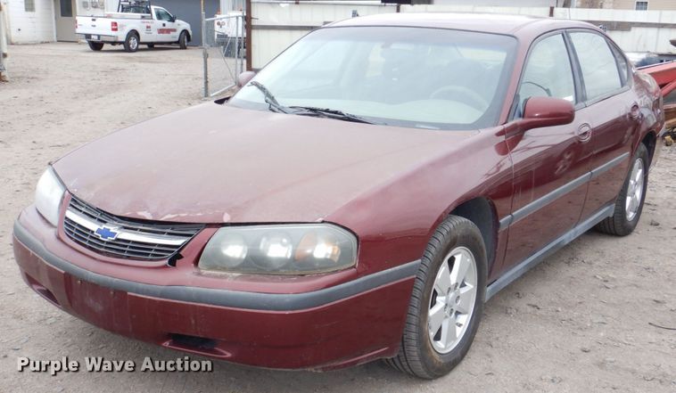 image for item JJ9230 2002 Chevrolet Impala