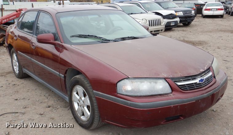 image for item JJ9230 2002 Chevrolet Impala