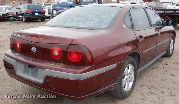 image for item JJ9230 2002 Chevrolet Impala