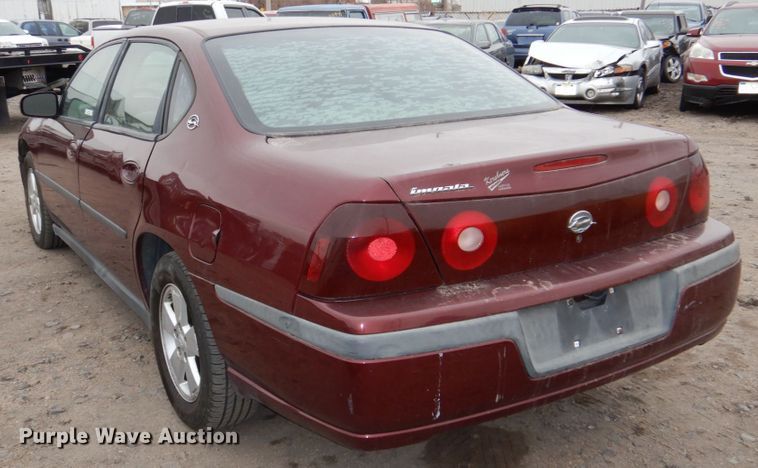 image for item JJ9230 2002 Chevrolet Impala