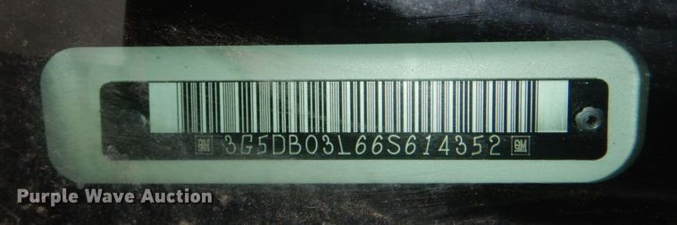 image for item JJ9233 2006 Buick Rendezvous  SUV