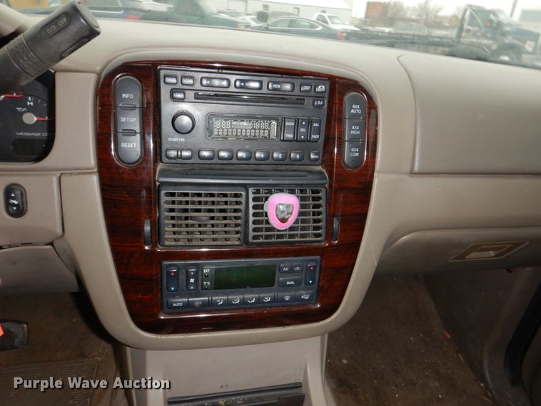 image for item JJ9234 2003 Ford Explorer  SUV