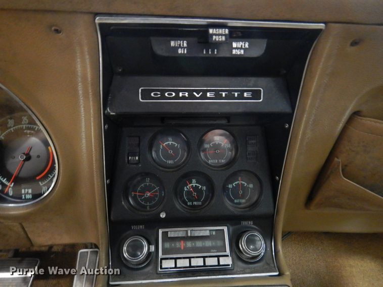 image for item JK9542 1969 Chevrolet Corvette Stingray