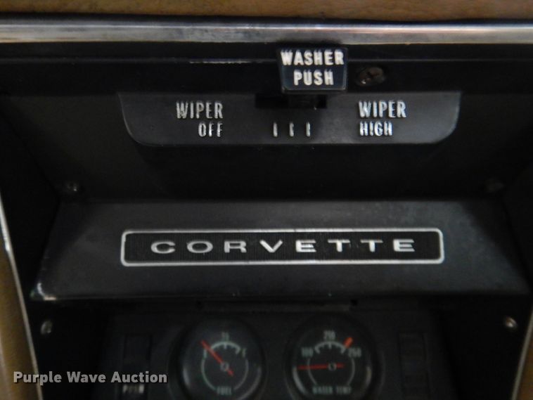 image for item JK9542 1969 Chevrolet Corvette Stingray