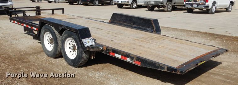 image for item JK9773 2015 H&H  utility trailer