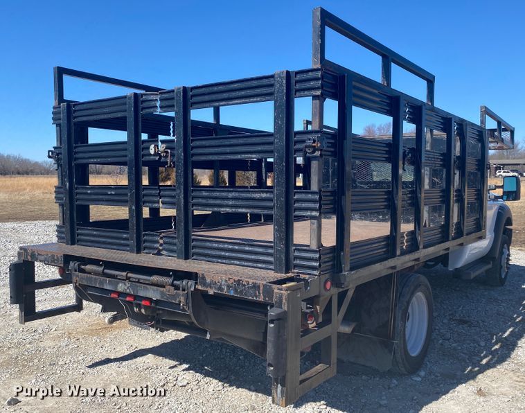 image for item JN9217 2016 Ford F550 Super Duty XL  flatbed truck