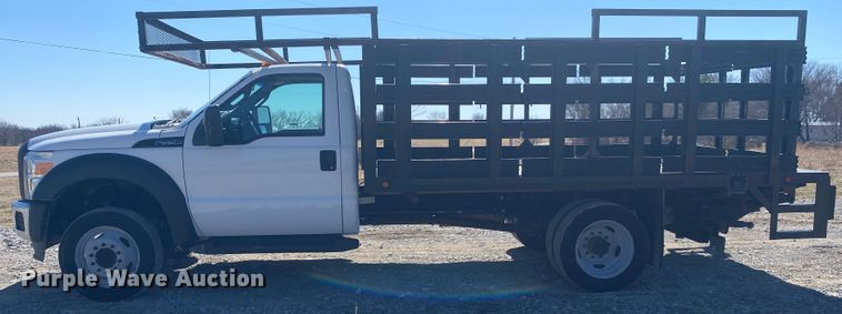 image for item JN9217 2016 Ford F550 Super Duty XL  flatbed truck