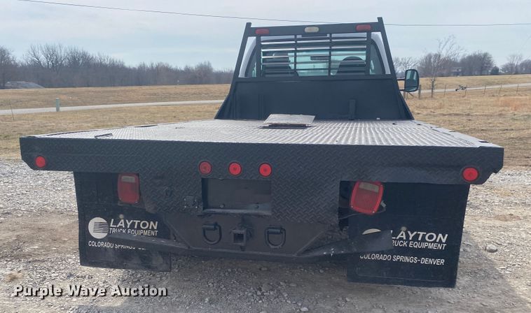 image for item JN9231 2007 Ford F550 Super Duty XL  flatbed truck