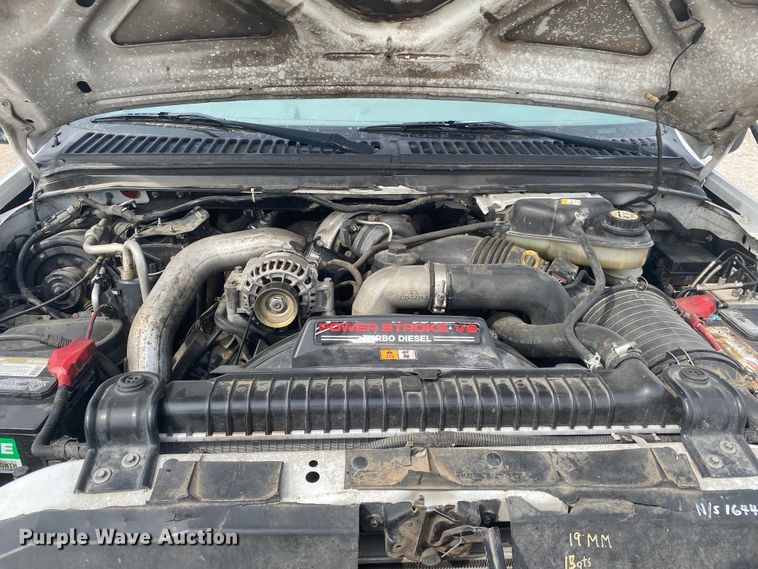 image for item JN9231 2007 Ford F550 Super Duty XL  flatbed truck