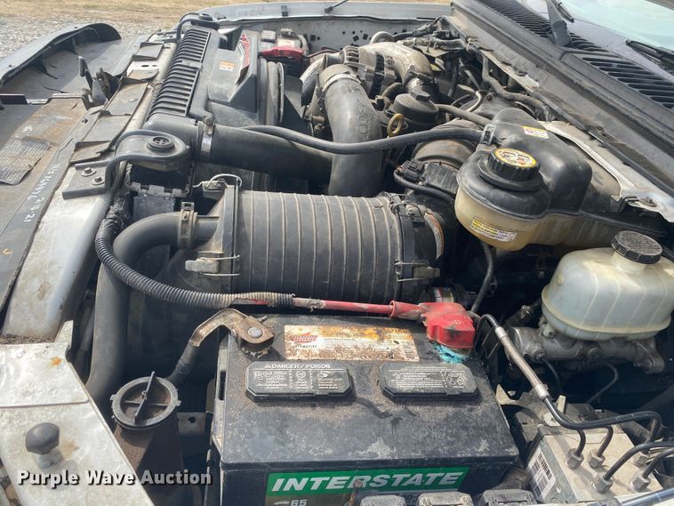 image for item JN9231 2007 Ford F550 Super Duty XL  flatbed truck