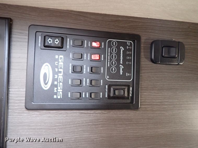 image for item JO9675 2022 Genesis Supreme 40CRXL  toy hauler camper