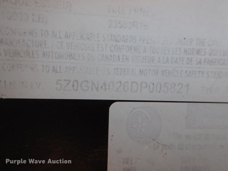 image for item JS9662 2013 Road Boss  equipment trailer