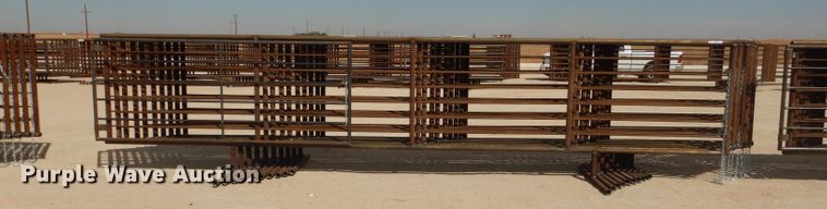 image for item KC9790 Shop built livestock panels