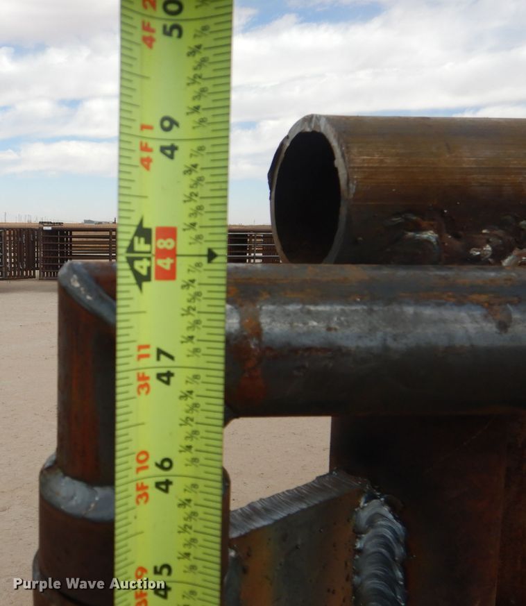 image for item KC9790 Shop built livestock panels