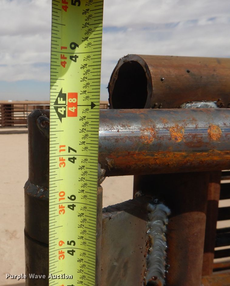 image for item KC9792 Shop built livestock panels