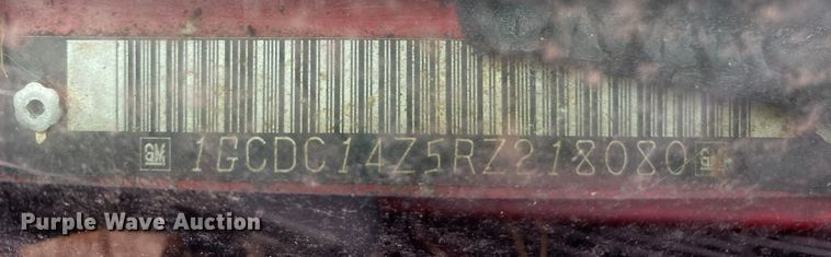 image for item KE9445 1994 Chevrolet C1500  pickup truck