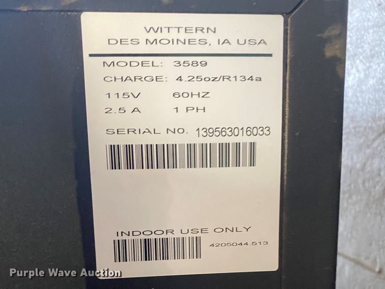 image for item KE9451 Wittern 3589  vending machine