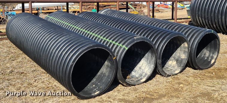 image for item KG9654 (4) 11.5'L x 32" diameter culverts
