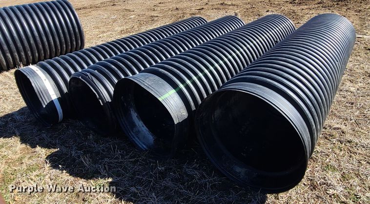 image for item KG9654 (4) 11.5'L x 32" diameter culverts